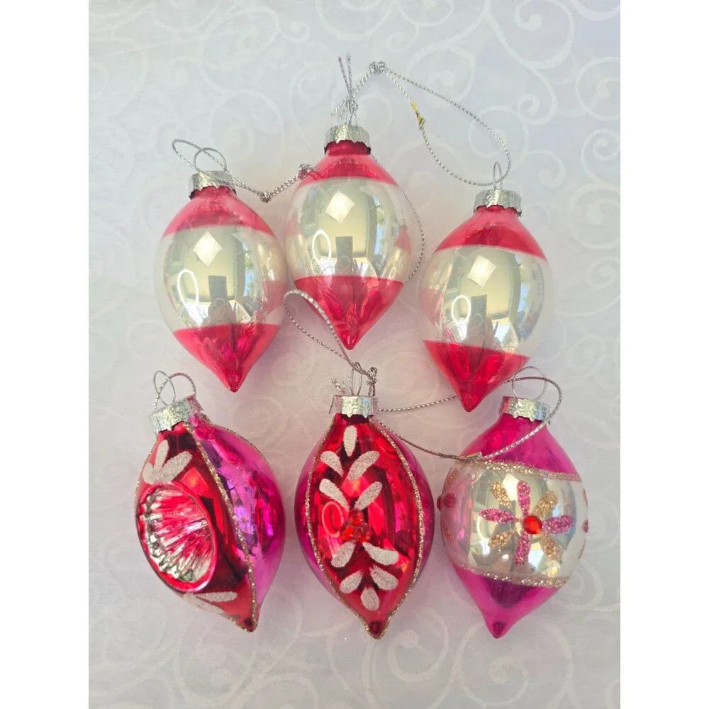 RAZ Imports Vintage Reflector Ornaments 2